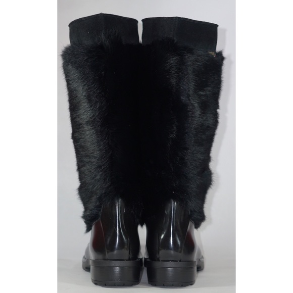 Italian Fur Oscar Sport Leather Boots Women’s 10 - Picture 4 of 8